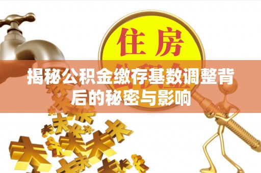 闸北揭秘公积金缴存基数调整背后的秘密与影响
