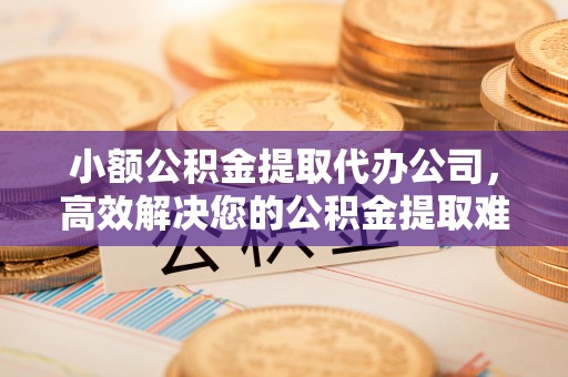 闸北小额公积金提取代办公司，高效解决您的公积金提取难题