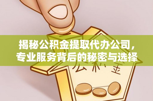 闸北揭秘公积金提取代办公司，专业服务背后的秘密与选择指南